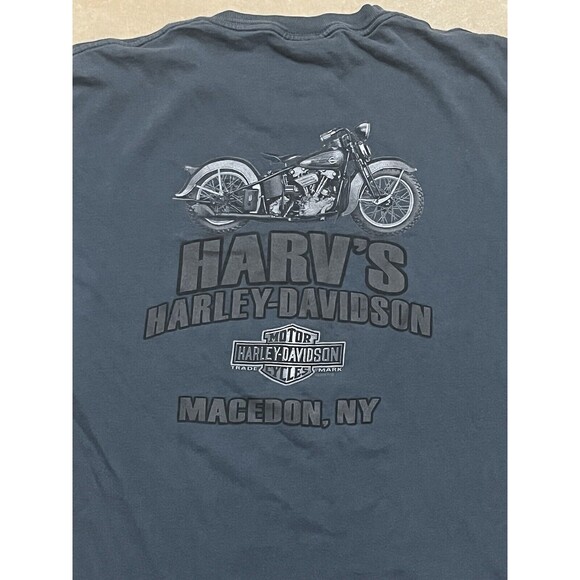 Vintage Harley Davidson American Legend T-Shirt Large Double Sided Single Stitch - Picture 6 of 7